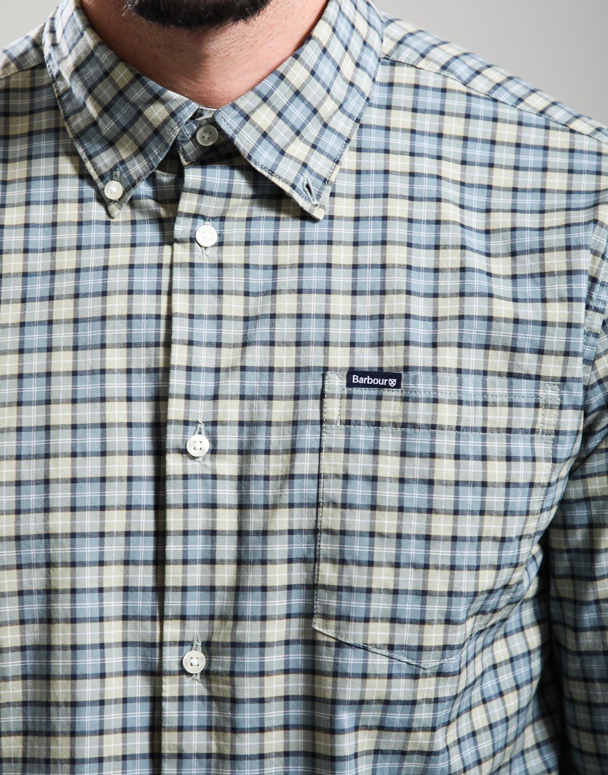 Barbour Lomond Tailored Tartan Shirt Highland Loch Tartan