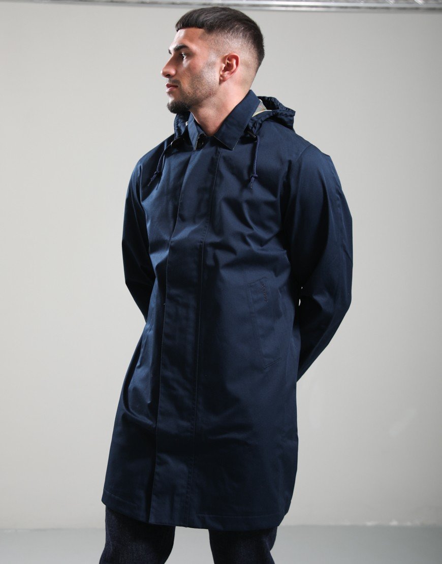 Barbour Lorig Waterproof Mac Navy