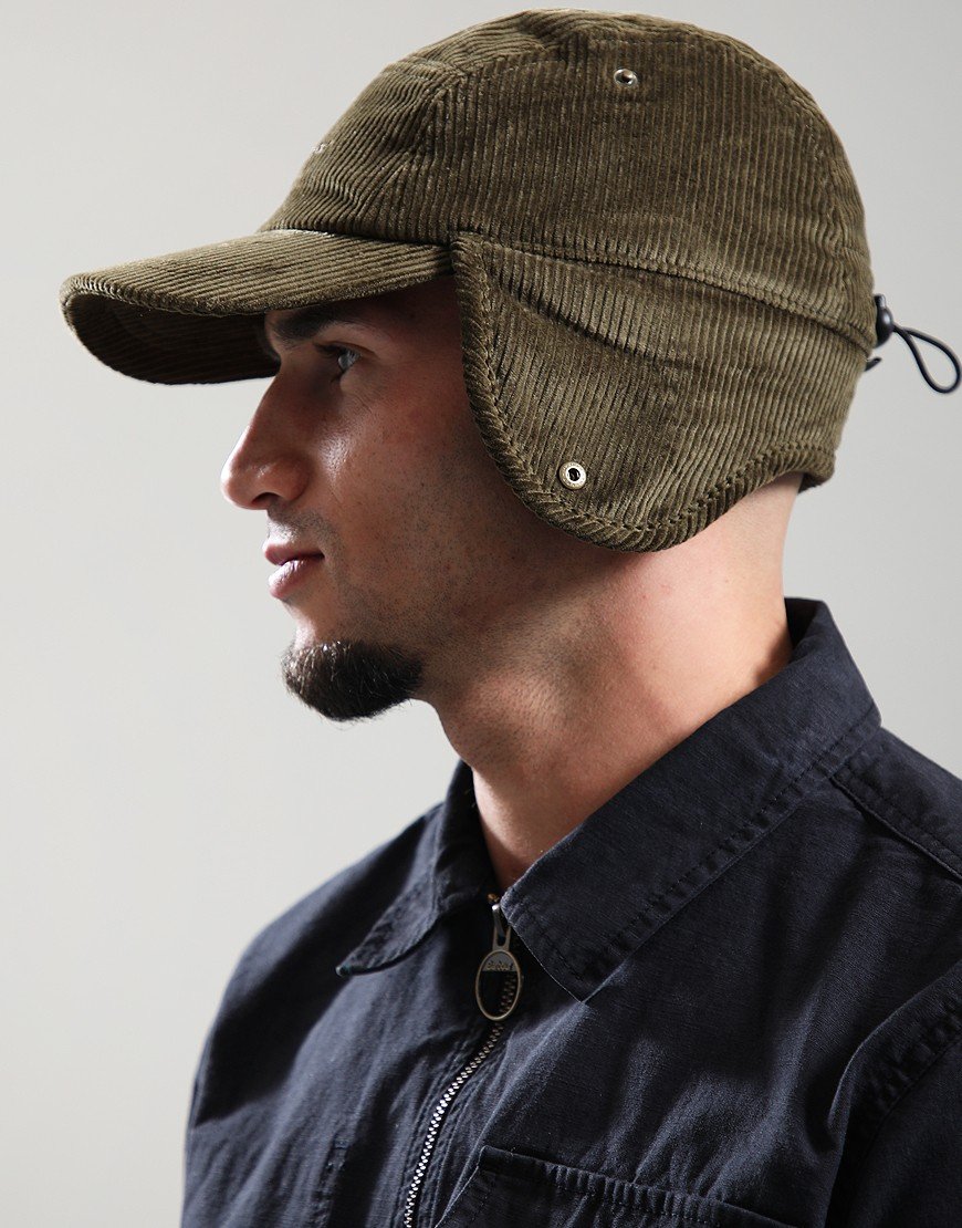 Barbour Lowfen Carpenter Hat Olive