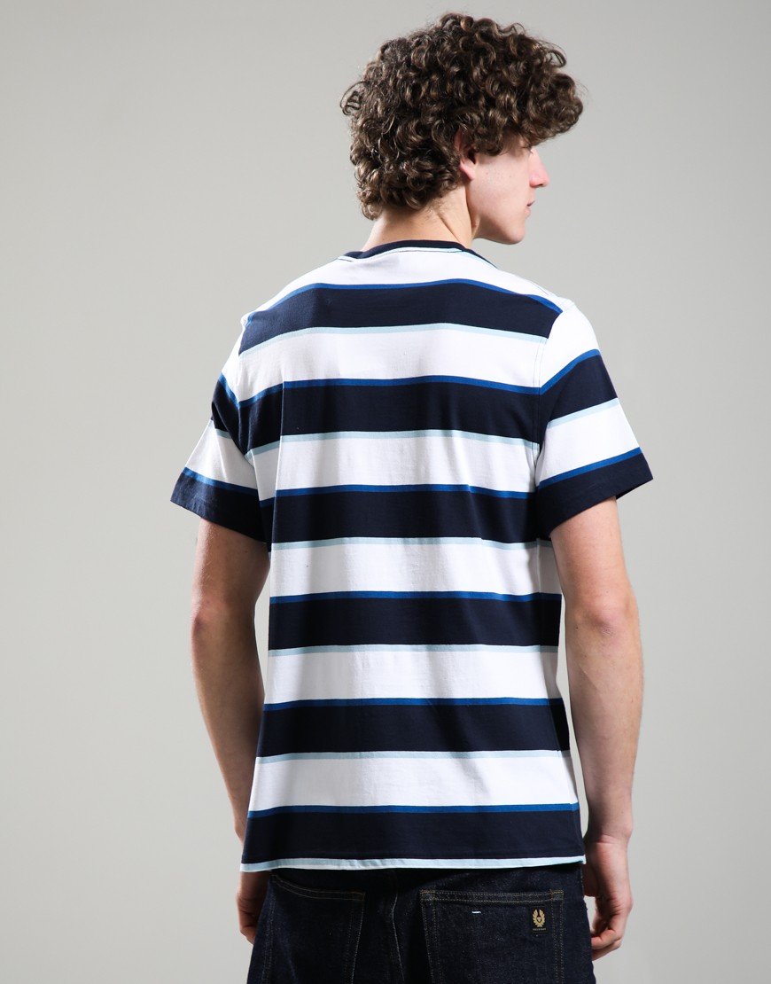 Barbour Meldon Stripe T-Shirt Navy