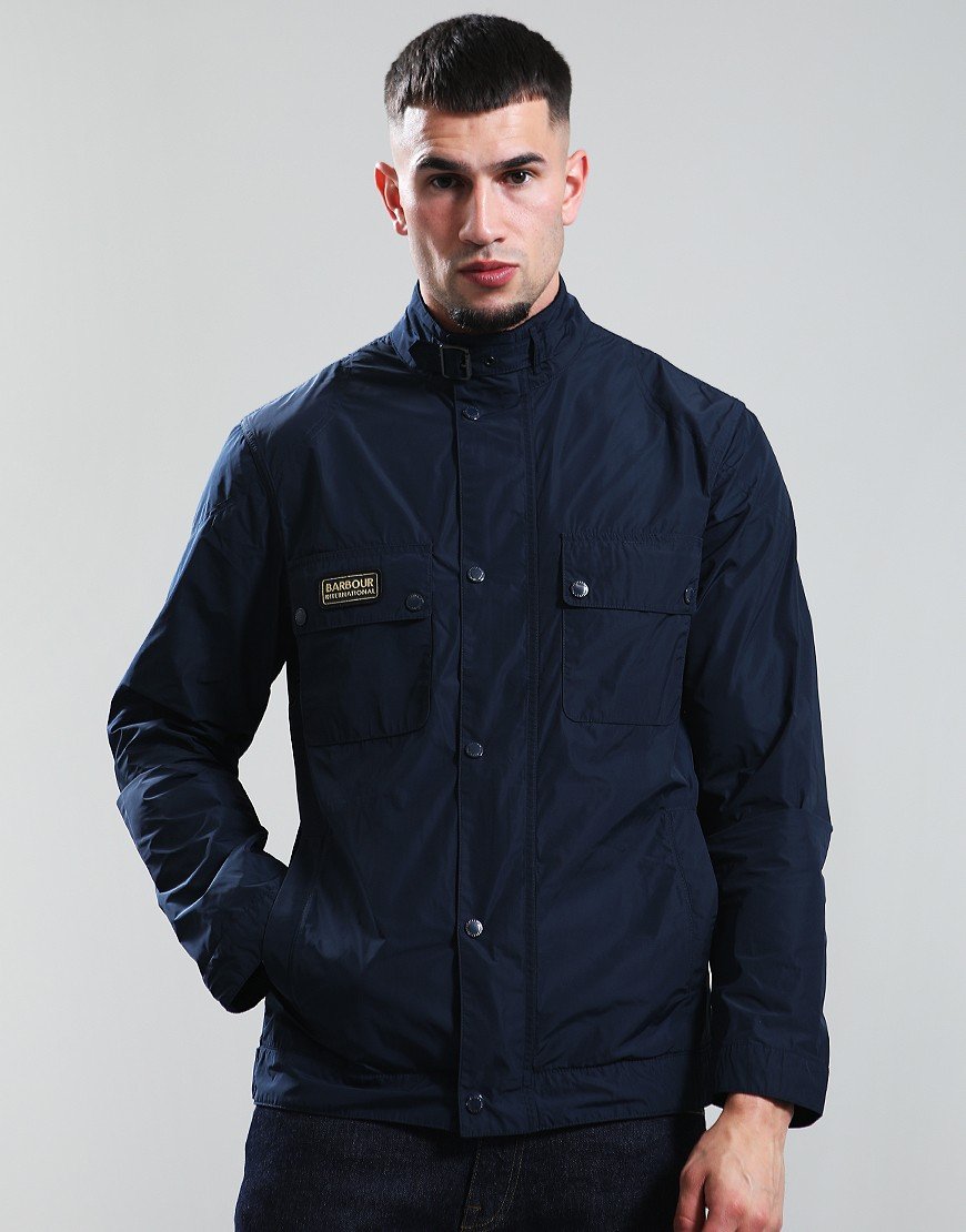 Barbour International Merton Shell Jacket Navy