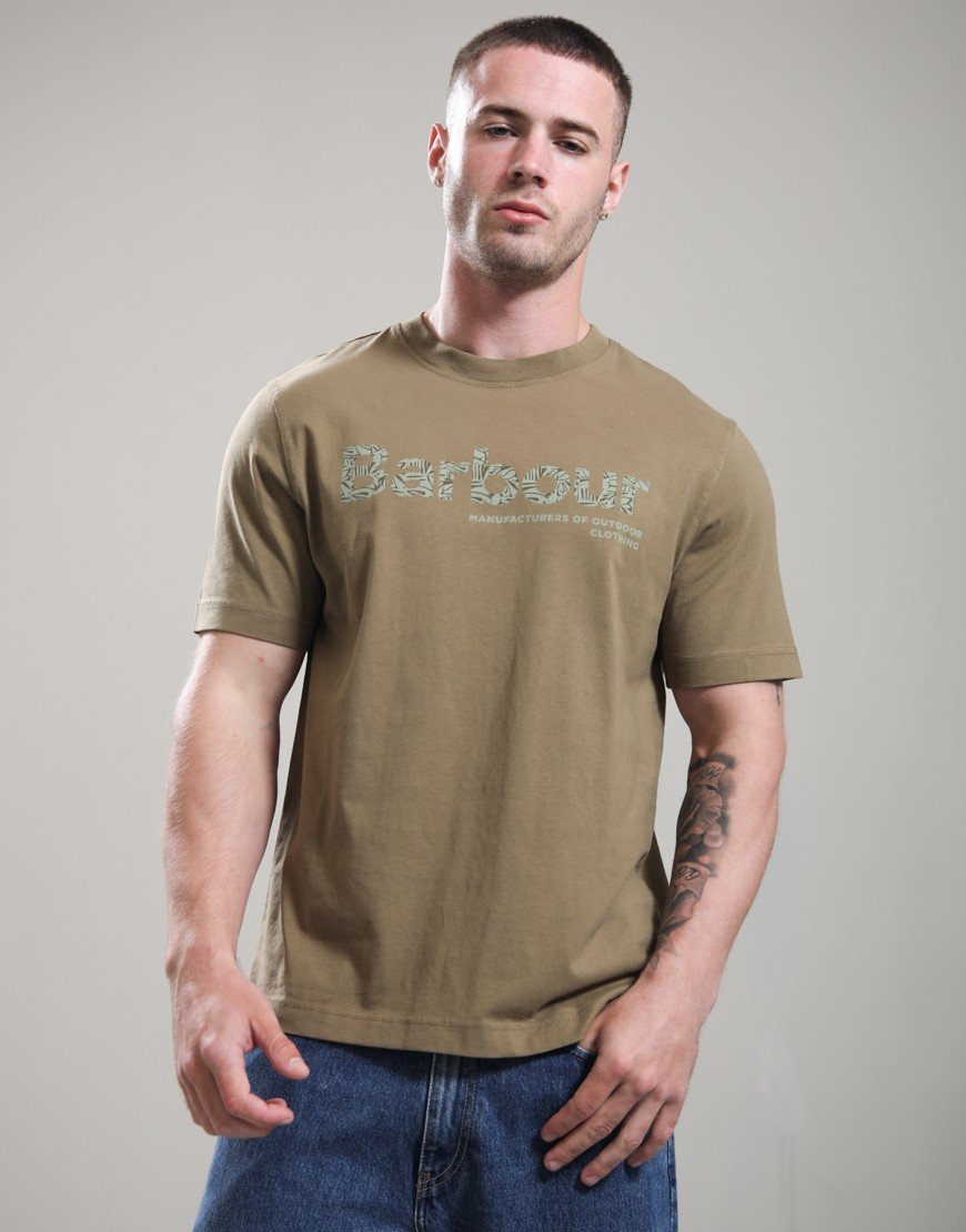 Barbour Milburn T-Shirt Clay