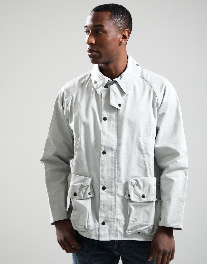 Barbour Mod Oversized Bedale Casual Jacket Natural