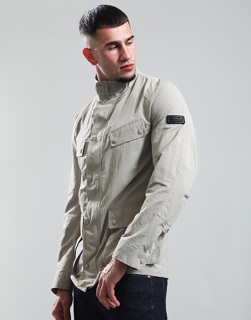 Barbour Modern Showerproof Duke Jacket Concrete