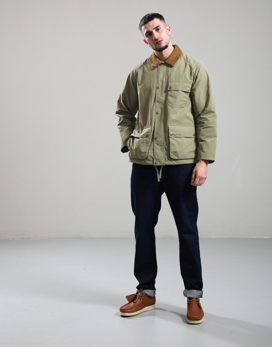 Barbour Modified Solway Showerproof Jacket Bleached Olive