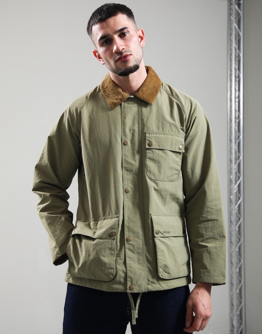 Barbour Modified Solway Showerproof Jacket Bleached Olive