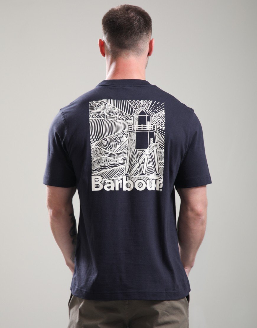 Barbour Moonwell T-Shirt Dark Navy