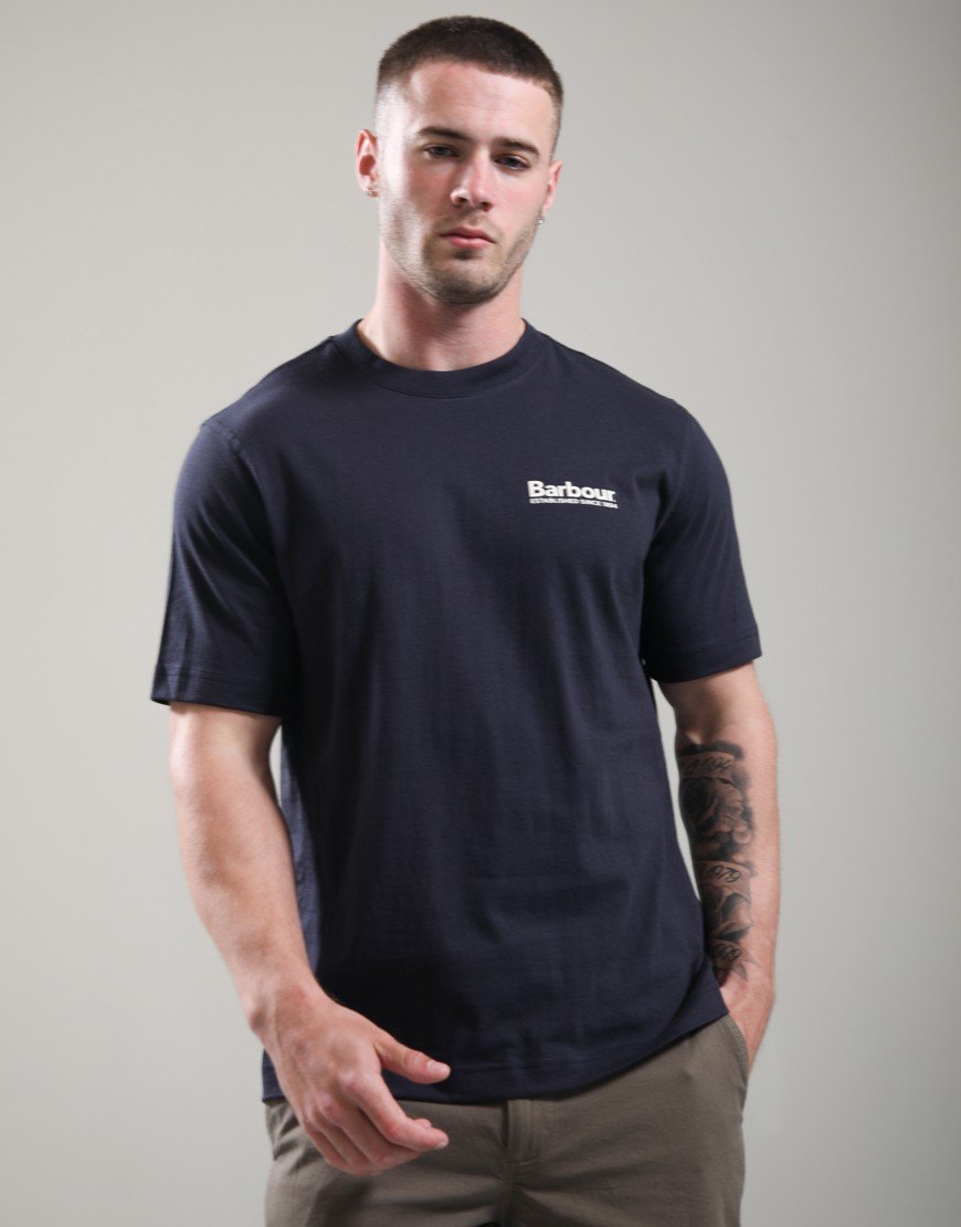 Barbour Moonwell T-Shirt Dark Navy
