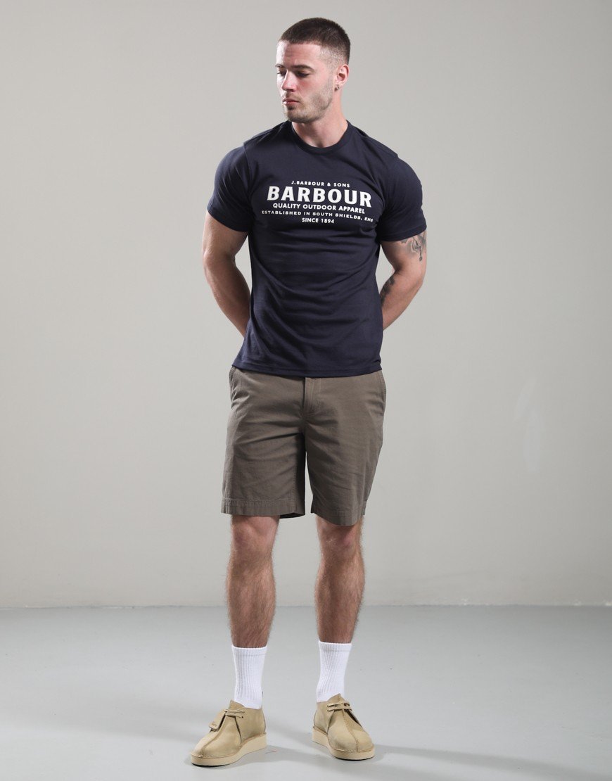 Barbour Moorside T-Shirt Dark Navy