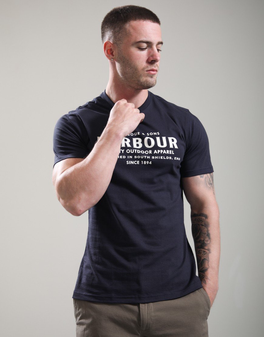 Barbour Moorside T-Shirt Dark Navy
