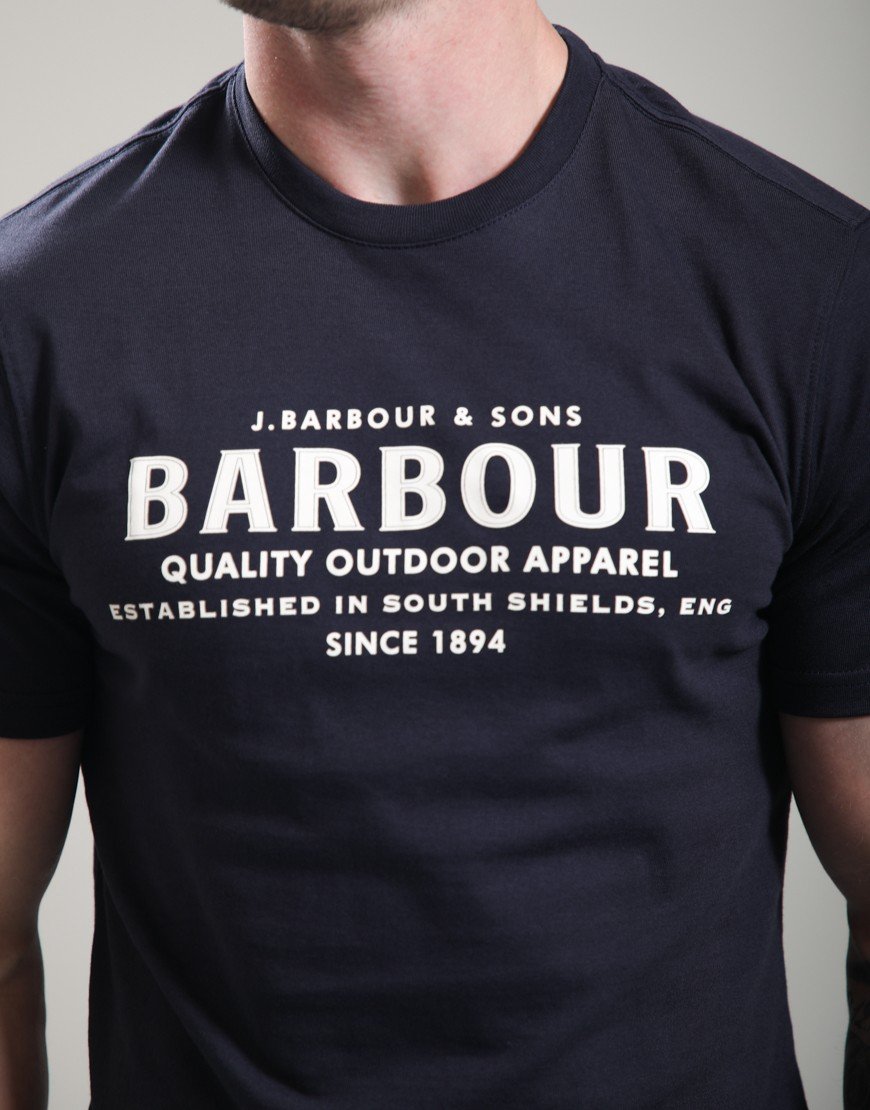 Barbour Moorside T-Shirt Dark Navy