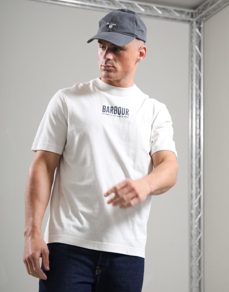 Barbour Morden Relaxed Graphic T-Shirt Neutral