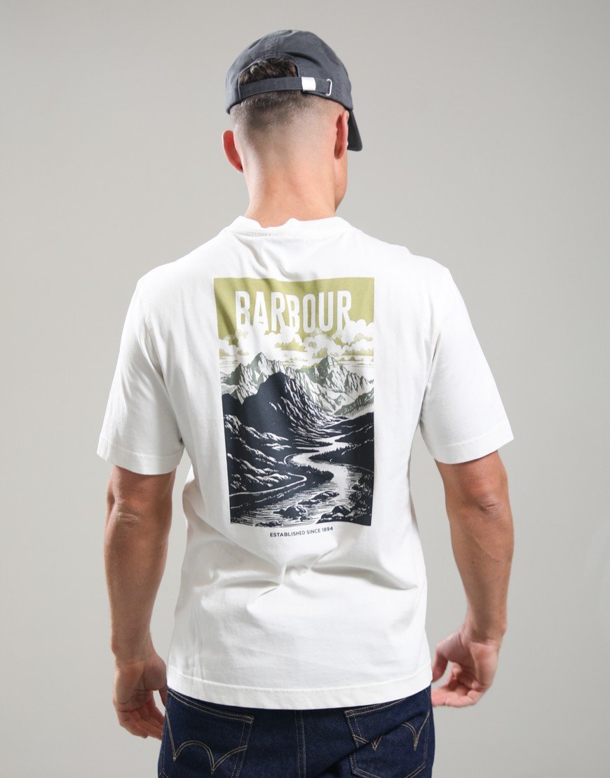 Barbour Morden Relaxed Graphic T-Shirt Neutral