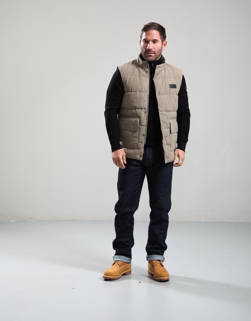 Barbour International Morville Gilet Brindle