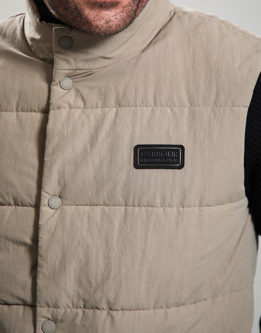 Barbour International Morville Gilet Brindle