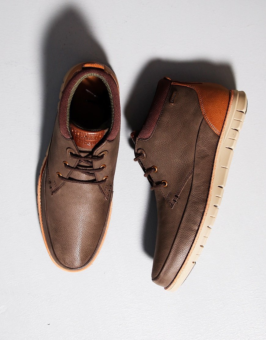barbour nelson mudguard chukka boots brown