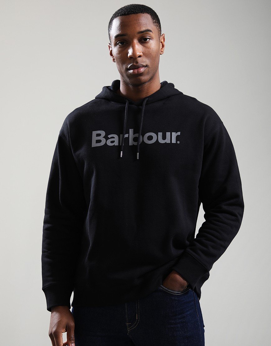 Barbour Nicholas Hoodie Black