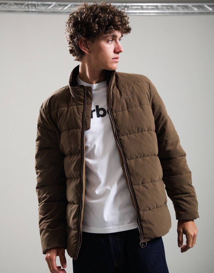Barbour Noree Quilted Jacket Dark Sand