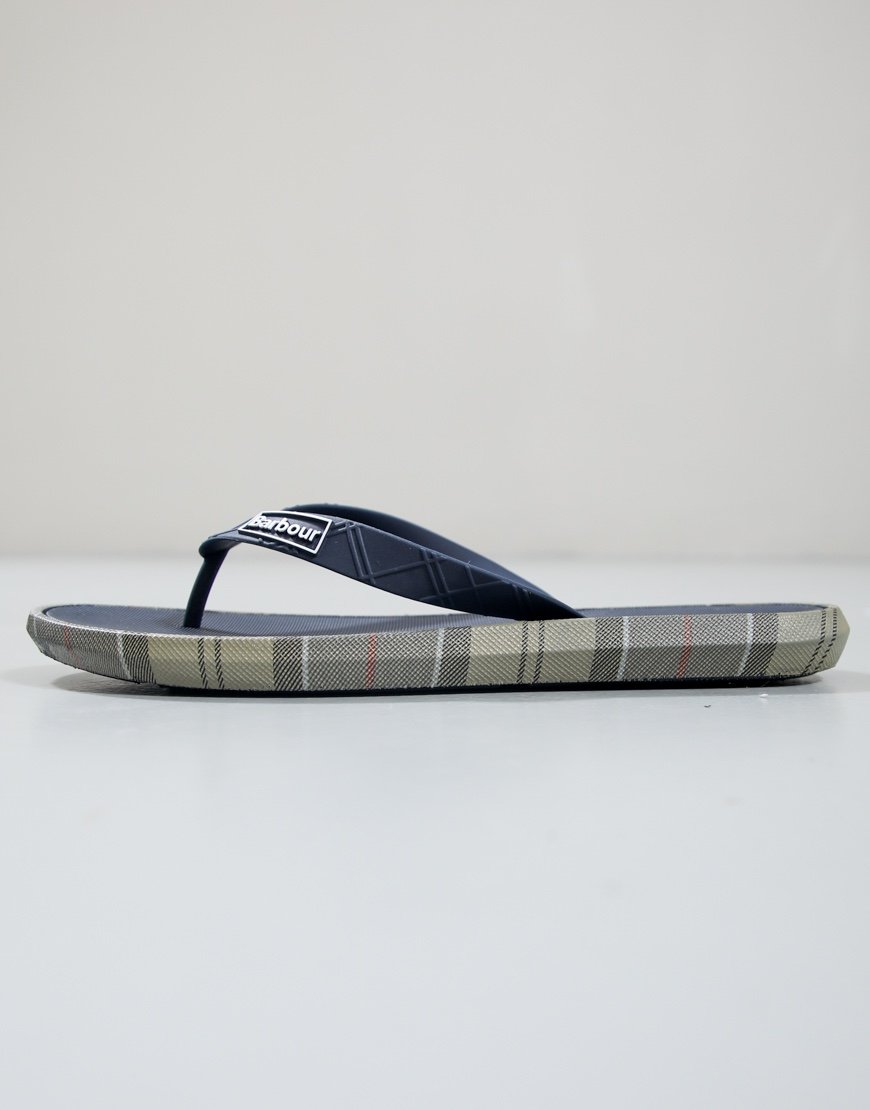 Barbour Oakdale Sandal  Navy/Dress Tartan