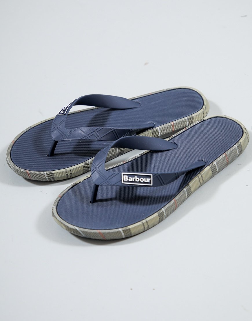 Barbour Oakdale Sandal  Navy/Dress Tartan