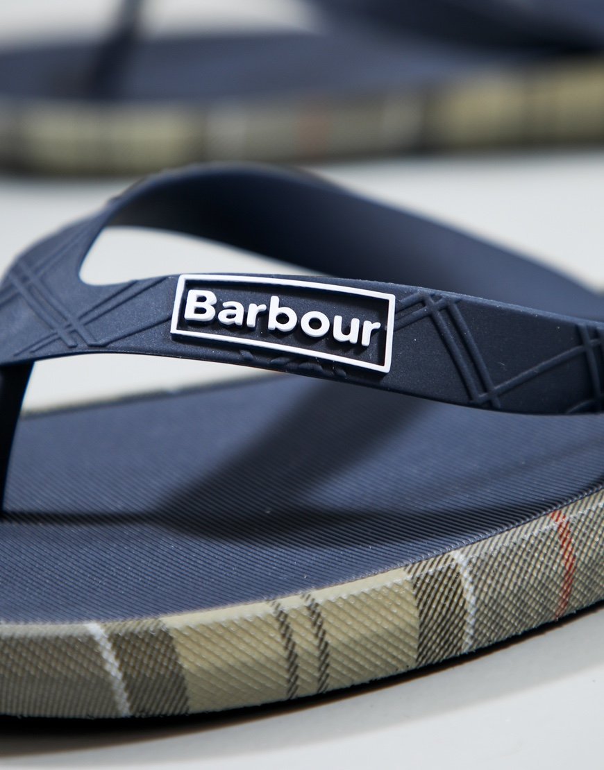 Barbour Oakdale Sandal  Navy/Dress Tartan