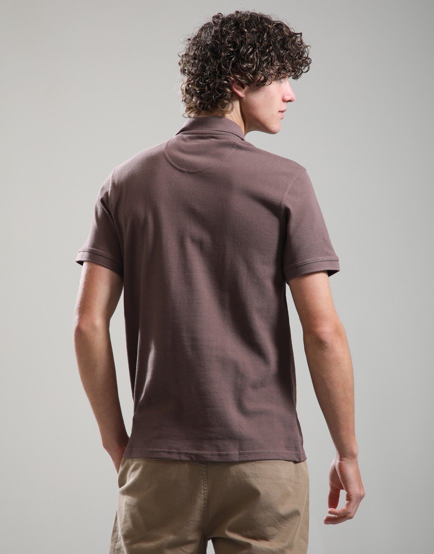 Barbour Original Sports Tailored Polo Shirt Peppercorn
