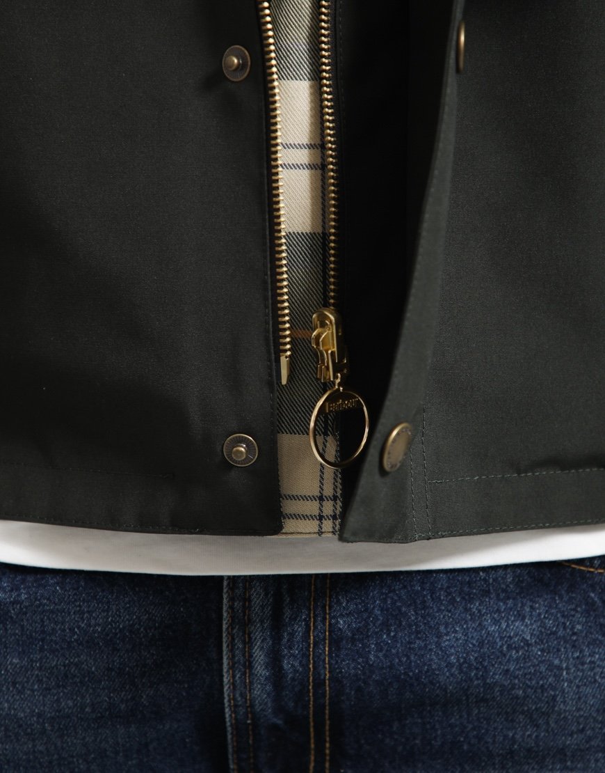 Barbour OS Reversible Transporter Casual Jacket Sage/Ancient