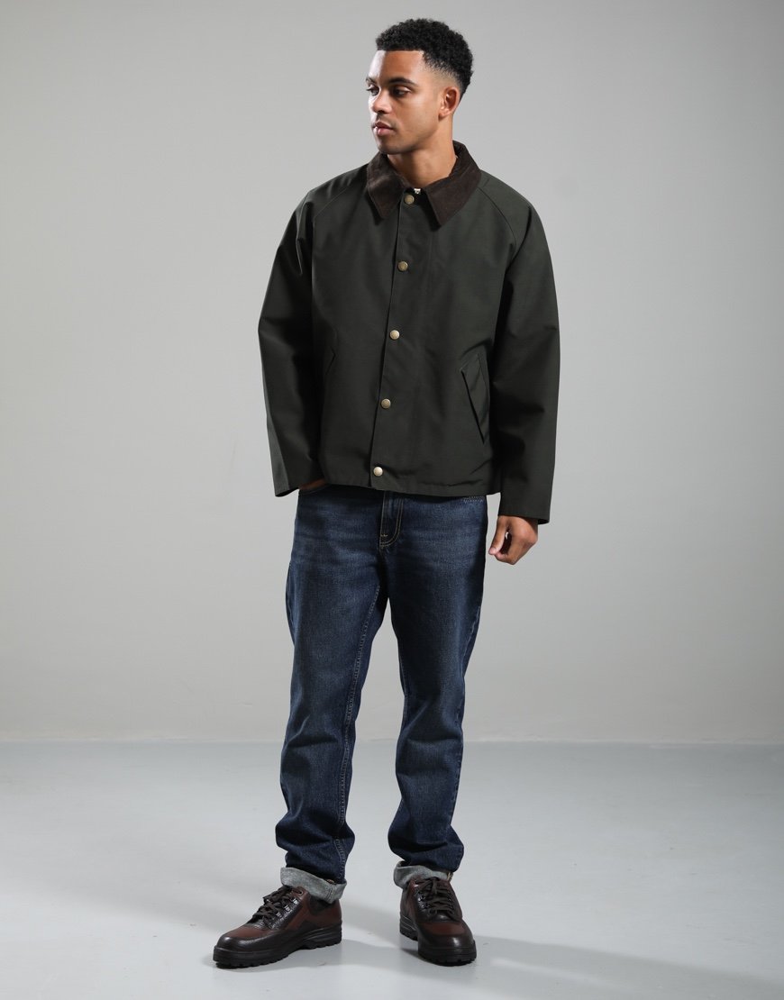 Barbour OS Reversible Transporter Casual Jacket Sage/Ancient