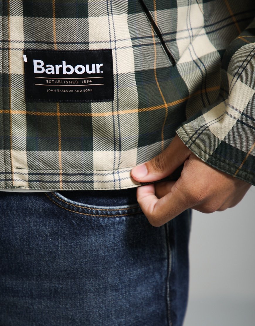 Barbour OS Reversible Transporter Casual Jacket Sage/Ancient