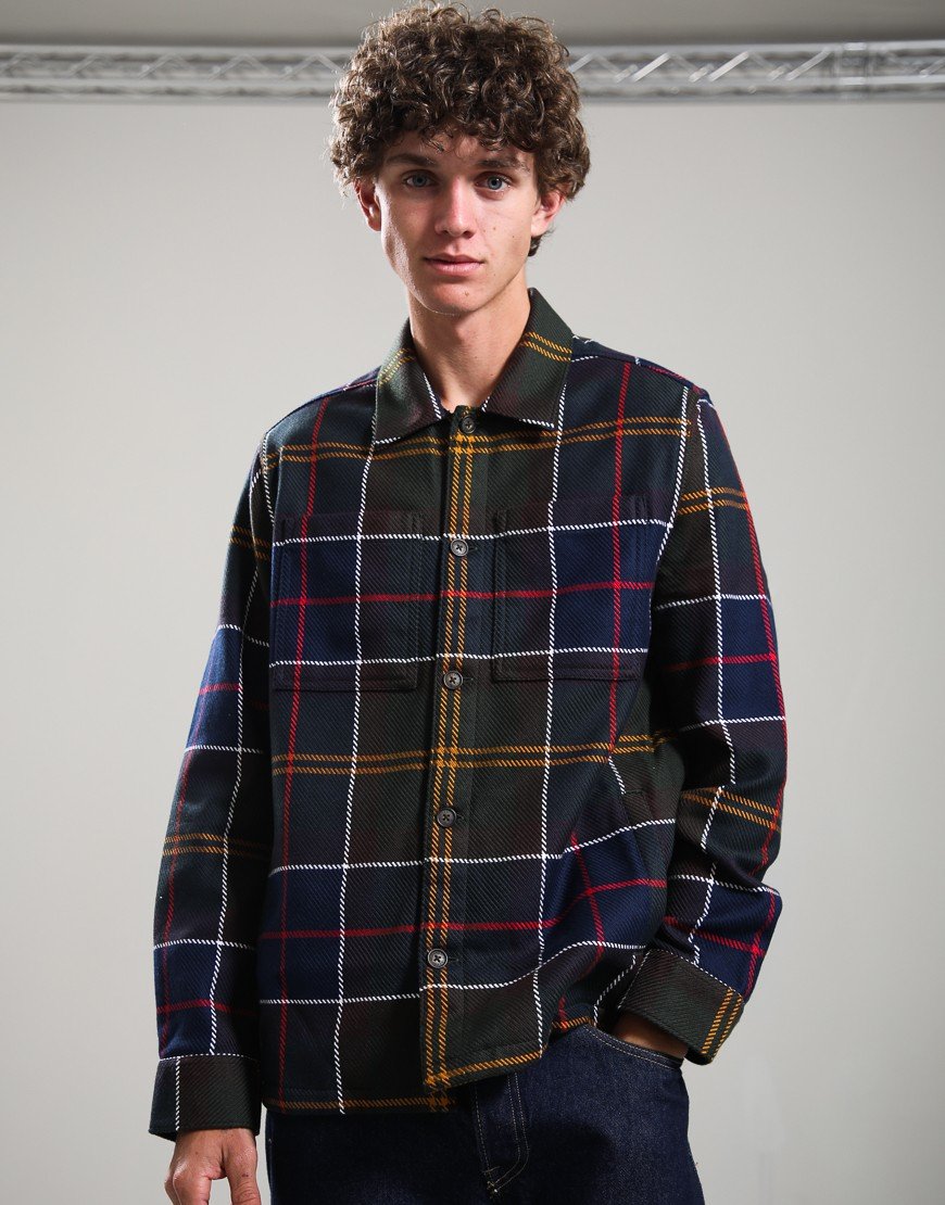 Barbour Oversized Tartan Overshirt Classic Tartan