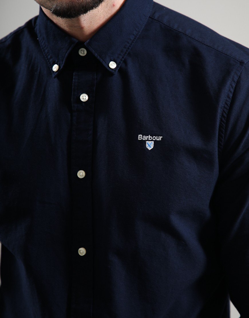 Barbour Oxtown Long Sleeve Shirt Navy