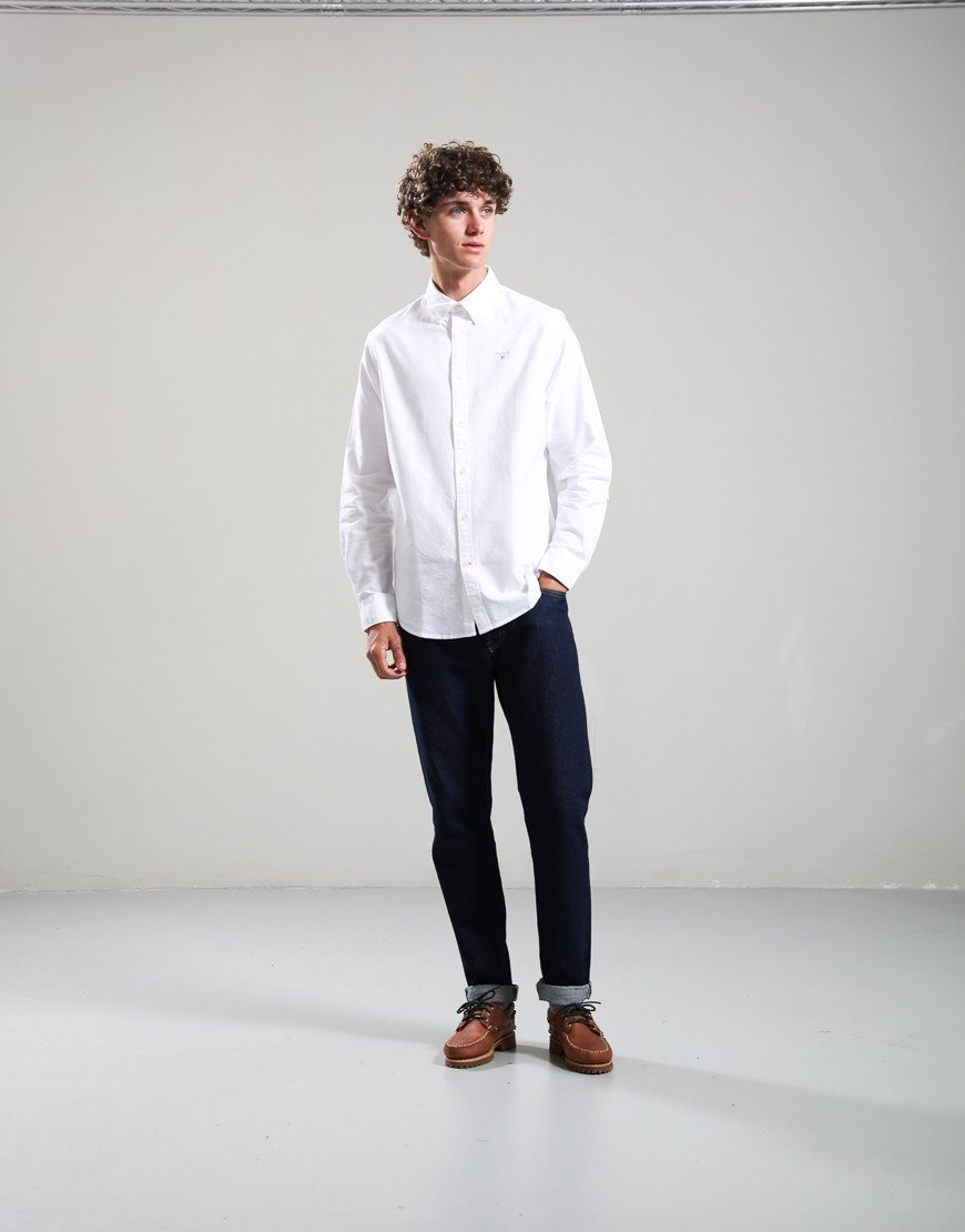 Barbour Long Sleeve Oxtown Shirt White