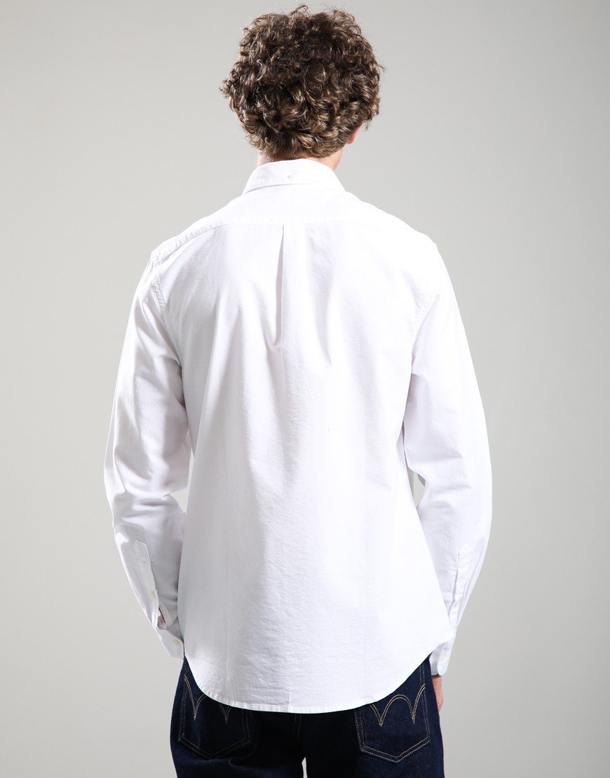 Barbour Long Sleeve Oxtown Shirt White