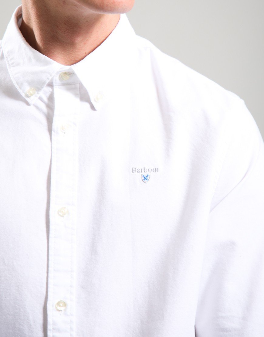 Barbour Long Sleeve Oxtown Shirt White