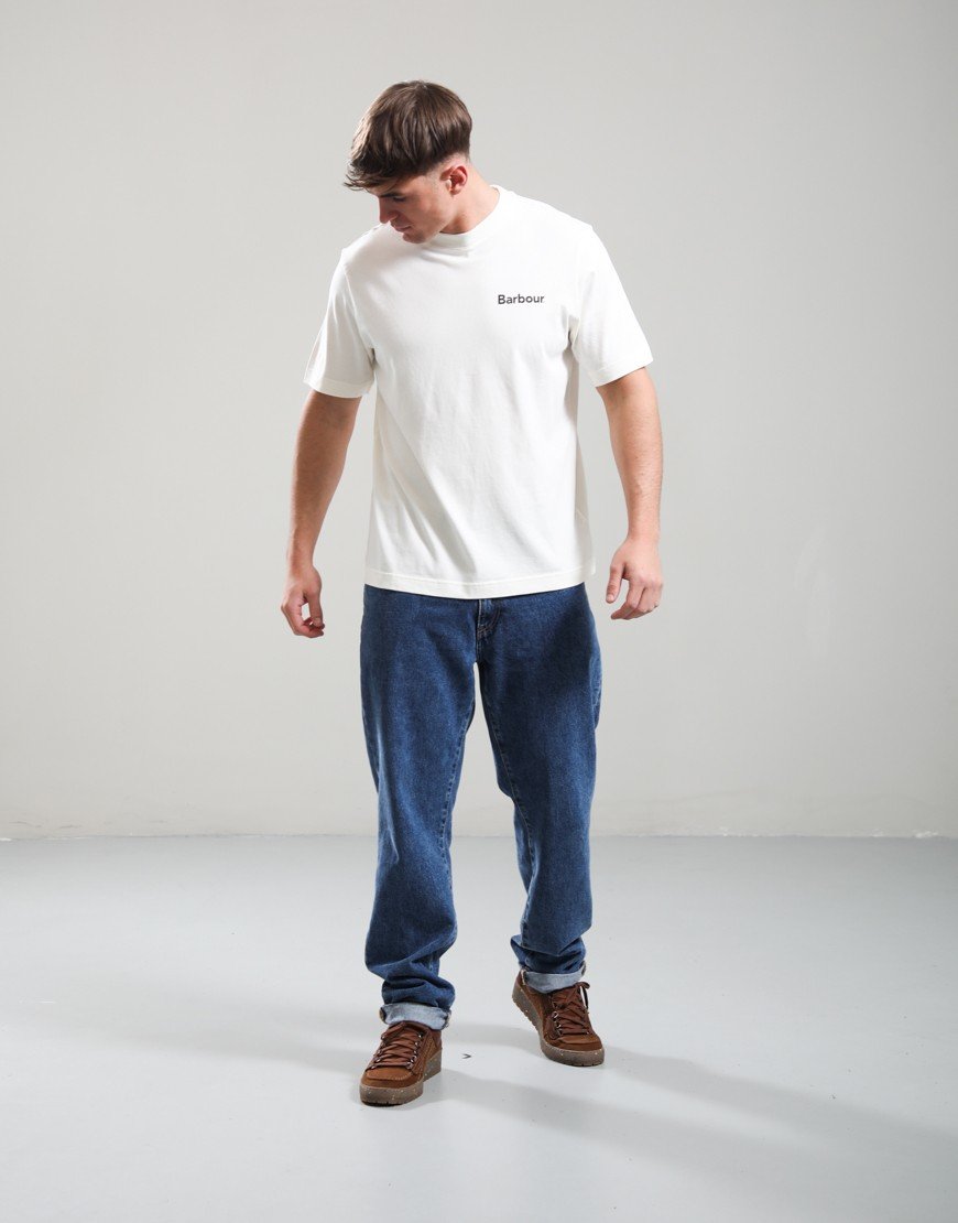 Barbour Packling Relaxed Graphic T-Shirt Neutral