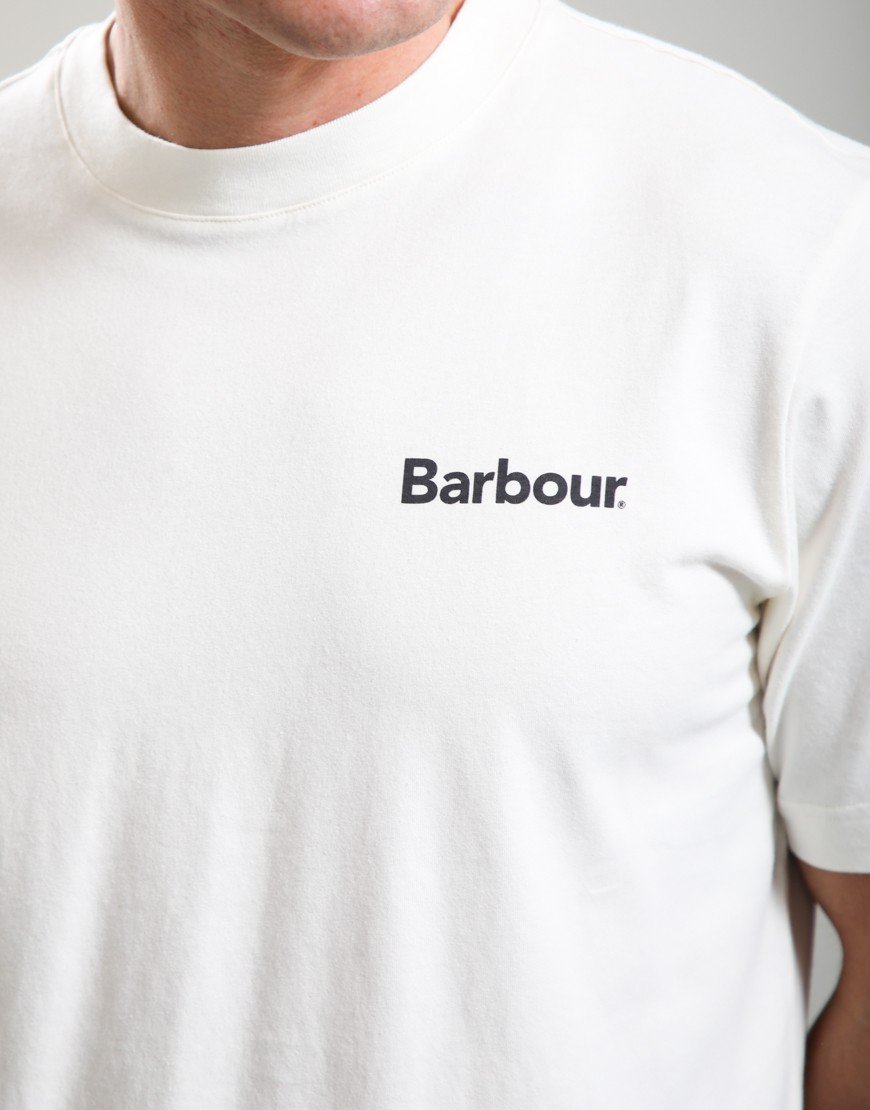 Barbour Packling Relaxed Graphic T-Shirt Neutral