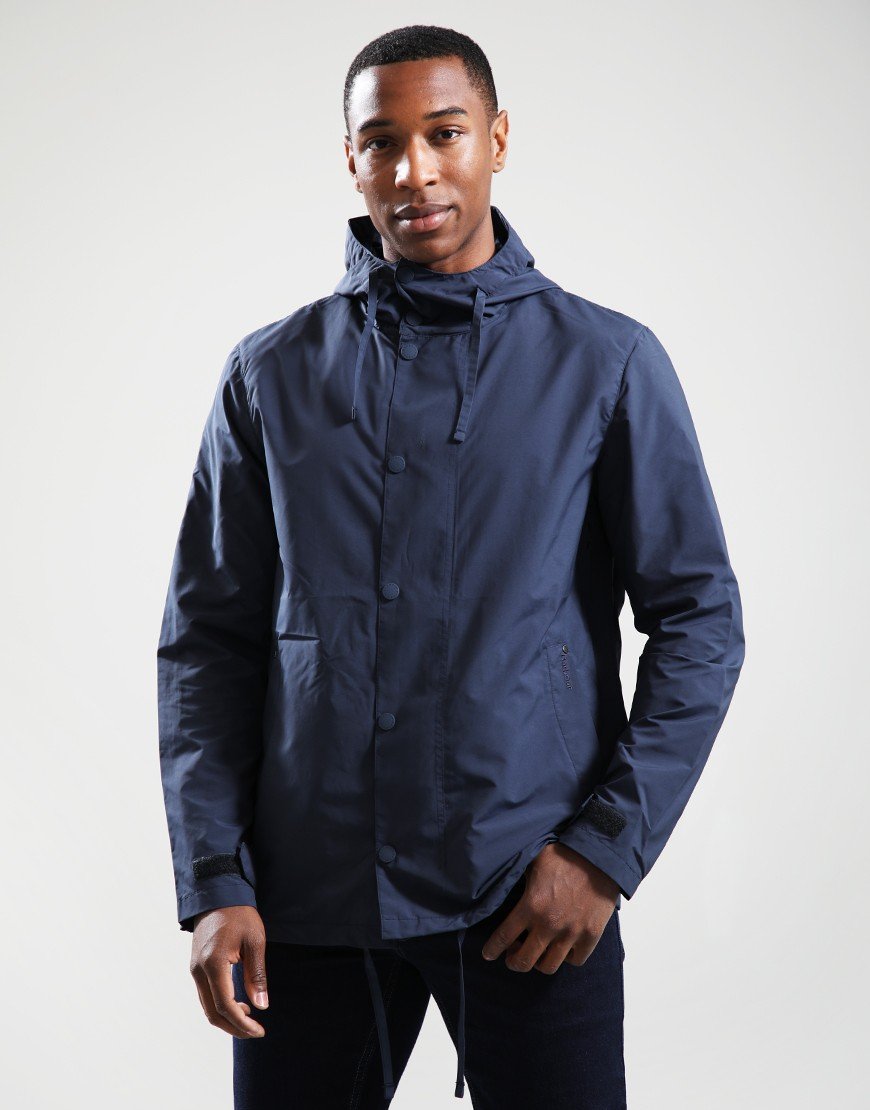Barbour Quay Showerproof Jacket Navy/Bleached Pine