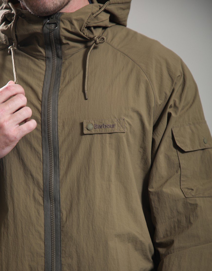 Barbour Re-Engineered Showerproof Jacket Clay