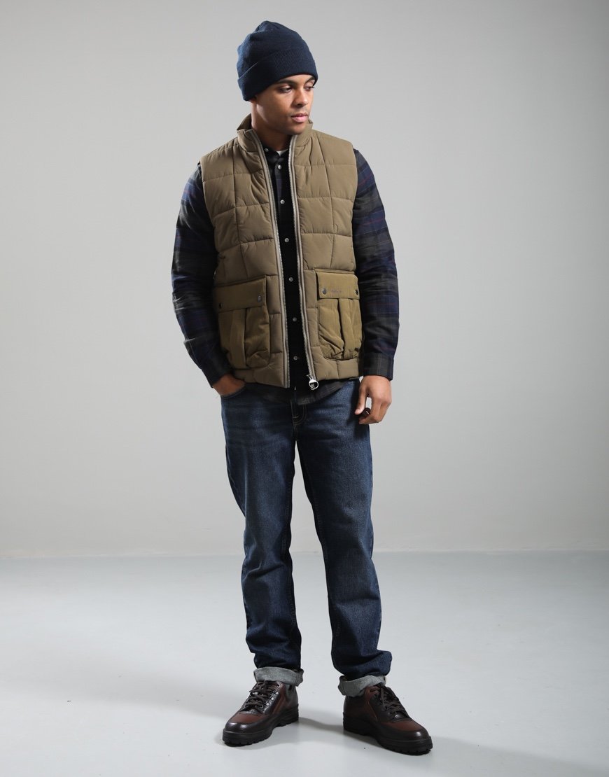 Barbour Re-Engineered Akeld Gilet Beech