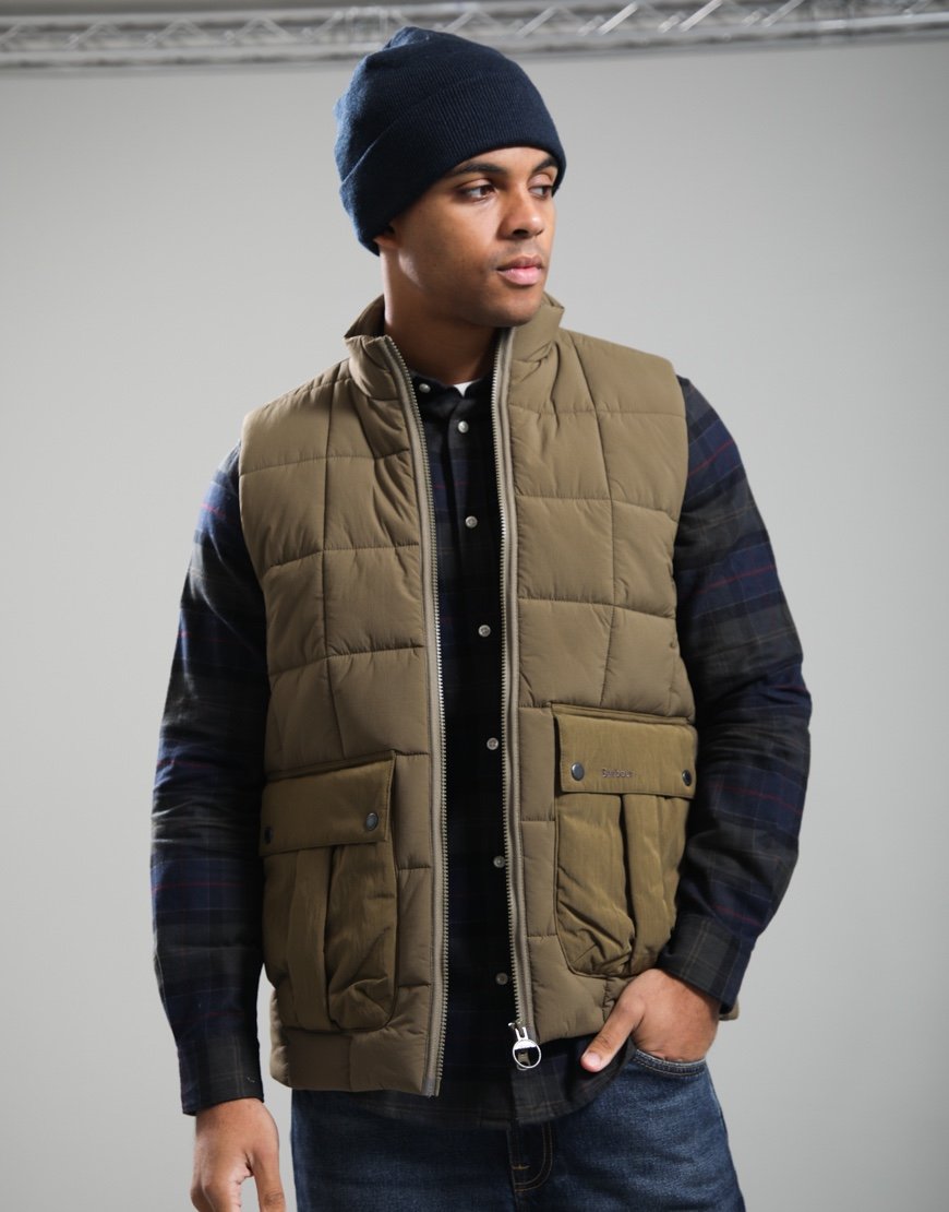 Barbour Re-Engineered Akeld Gilet Beech