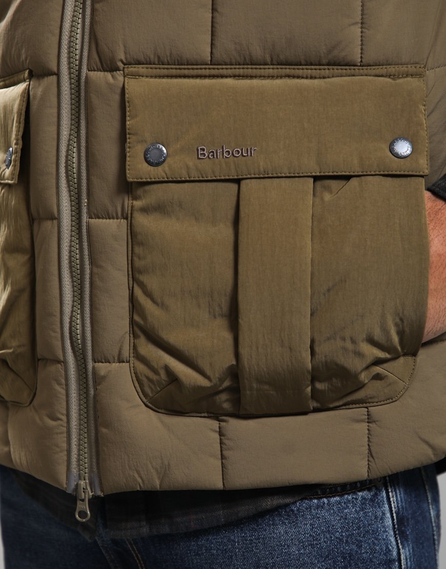 Barbour Re-Engineered Akeld Gilet Beech