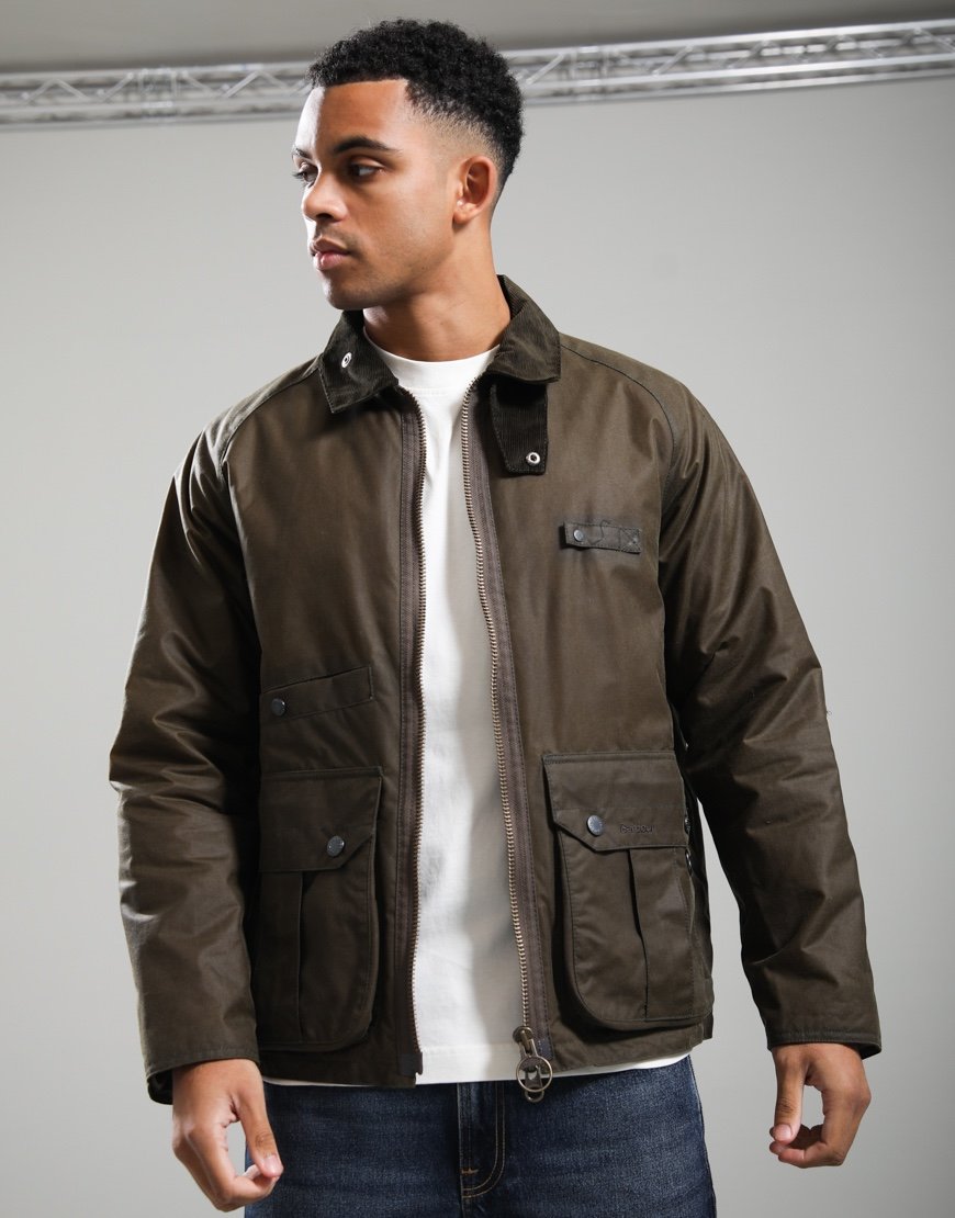 Barbour Re-Engineered Durran Wax Jacket Beech