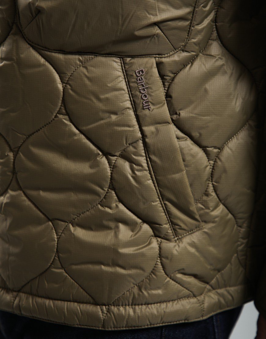Barbour RE Spey Quilted Jacket Beech