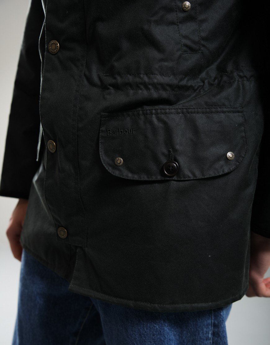 Barbour Reel Wax Parka Sage