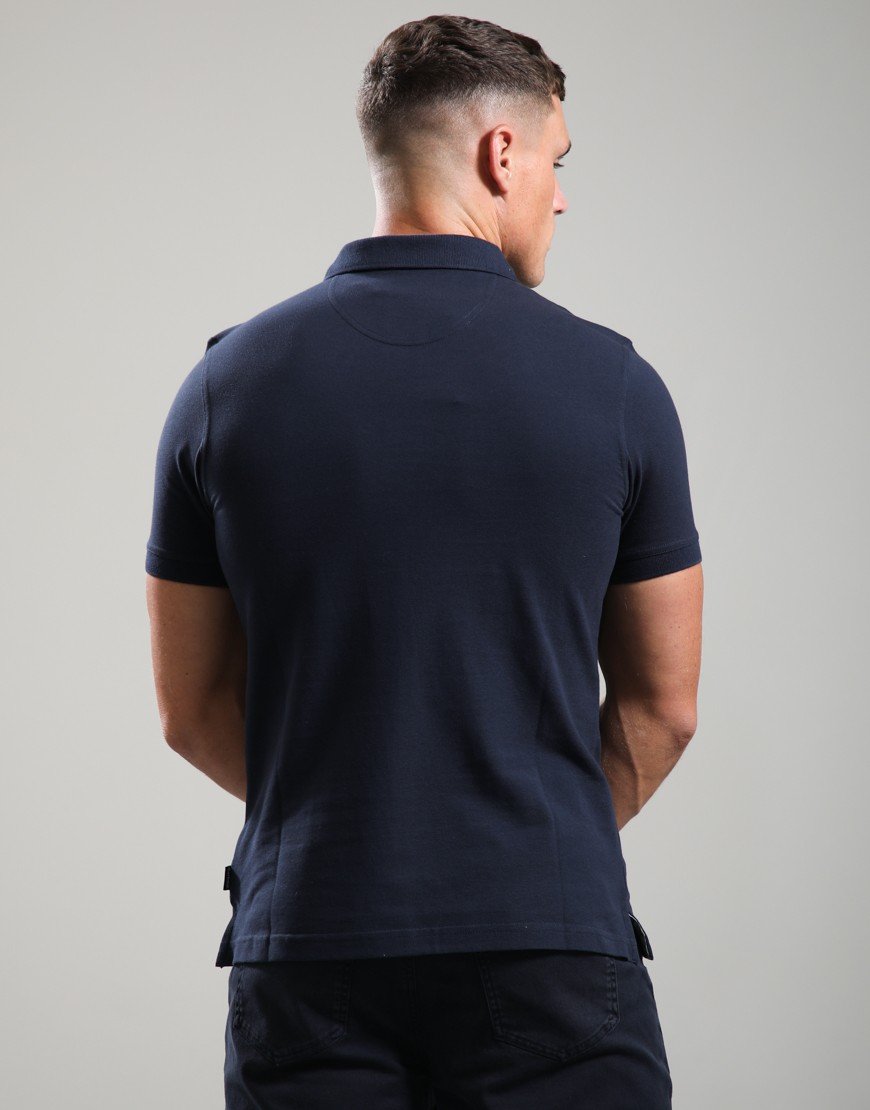 Barbour Reston Polo Shirt Navy