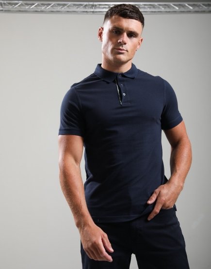 Barbour Reston Polo Shirt Navy
