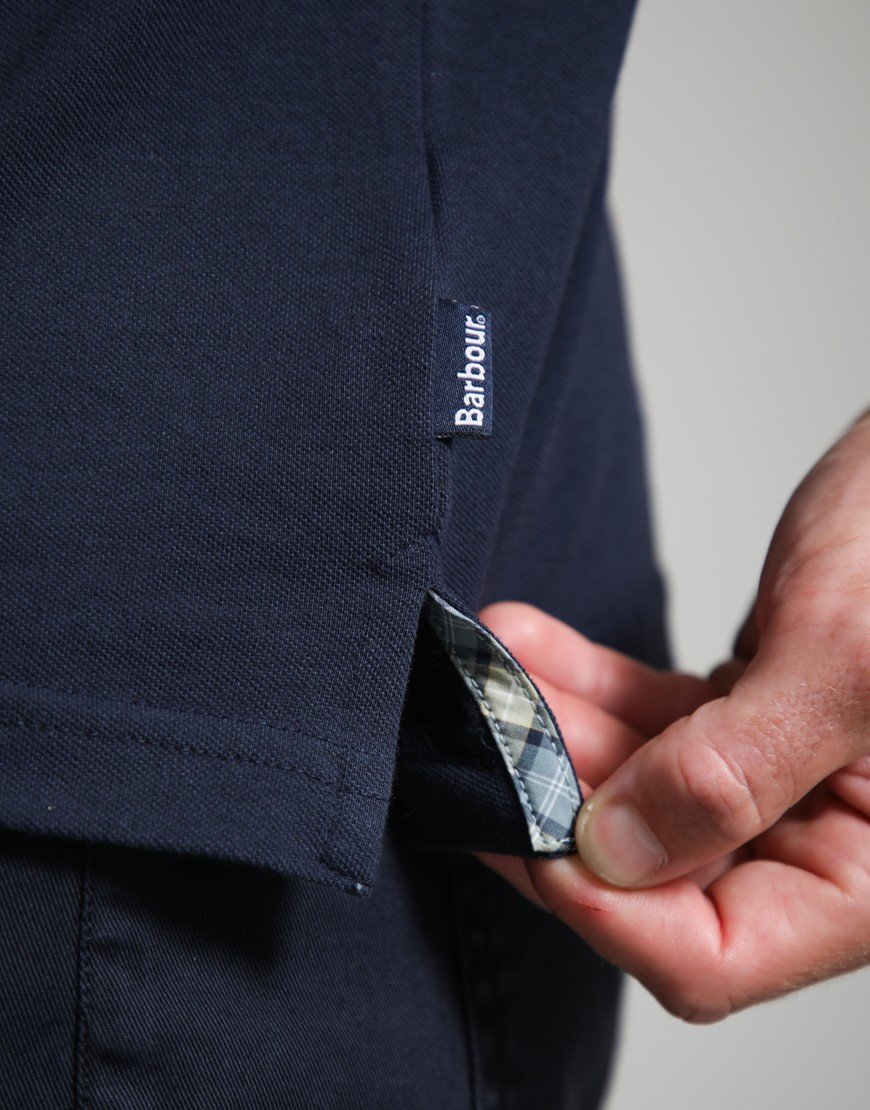 Barbour Reston Polo Shirt Navy