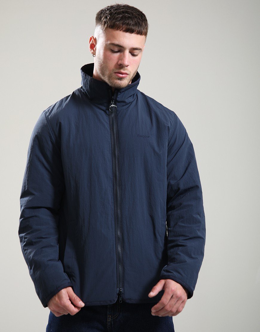Barbour Reverse Fleece Navy