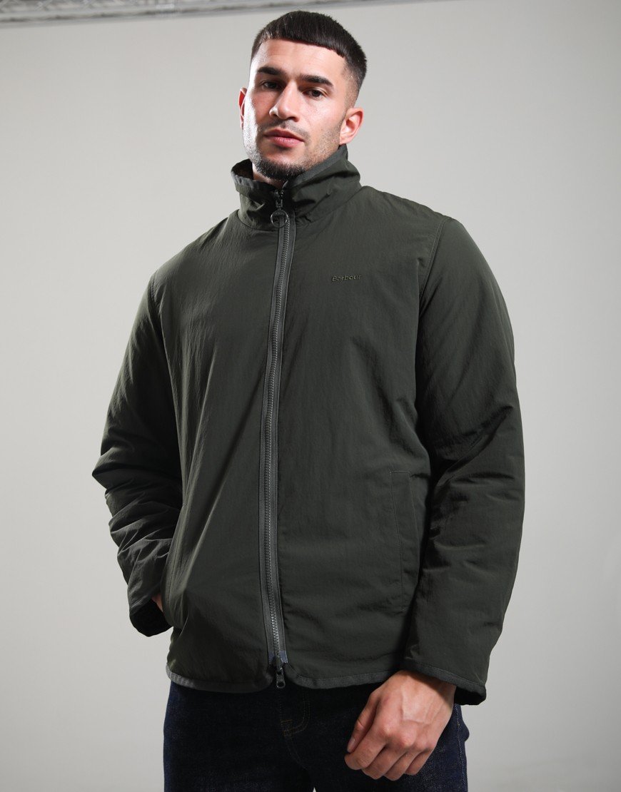 Barbour Reversible Fleece Jacket Sage