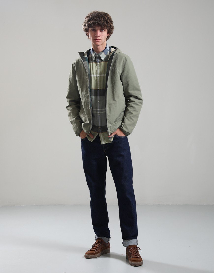 Barbour Reversible Kemble Showerproof Jacket Dusty Olive